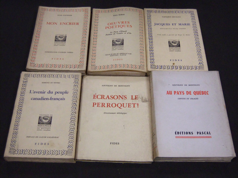 1930'S-1960'S ASSORTED FRENCH SOFTCOVER BOOK LOT OF 12 - KD 2102