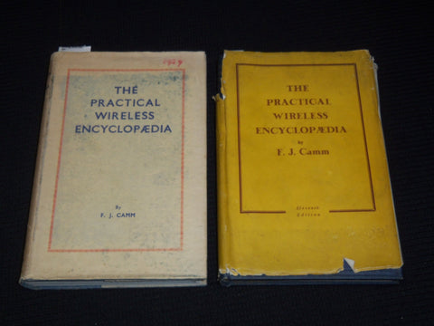 1937-1938 WIRELESS COILS, CHOKES & TRANSFORMERS BY CAMM BOOK LOT OF 2 - KD 4065E