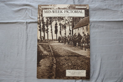 1918 JULY 25 MID-WEEK PICTORIAL MAGAZINE SECTION - FRENCH CALVARY - NP 9233