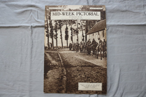 1918 JULY 25 MID-WEEK PICTORIAL MAGAZINE SECTION - FRENCH CALVARY - NP 9233