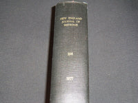 1977 JANUARY-JUNE THE NEW ENGLAND JOURNAL OF MEDICINE BOUND VOLUME - KD 6132R