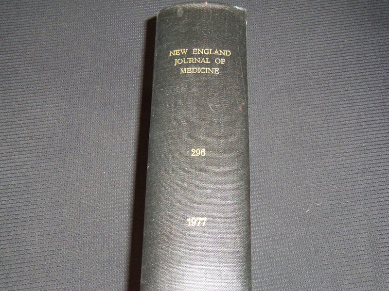 1977 JANUARY-JUNE THE NEW ENGLAND JOURNAL OF MEDICINE BOUND VOLUME - KD 6132R