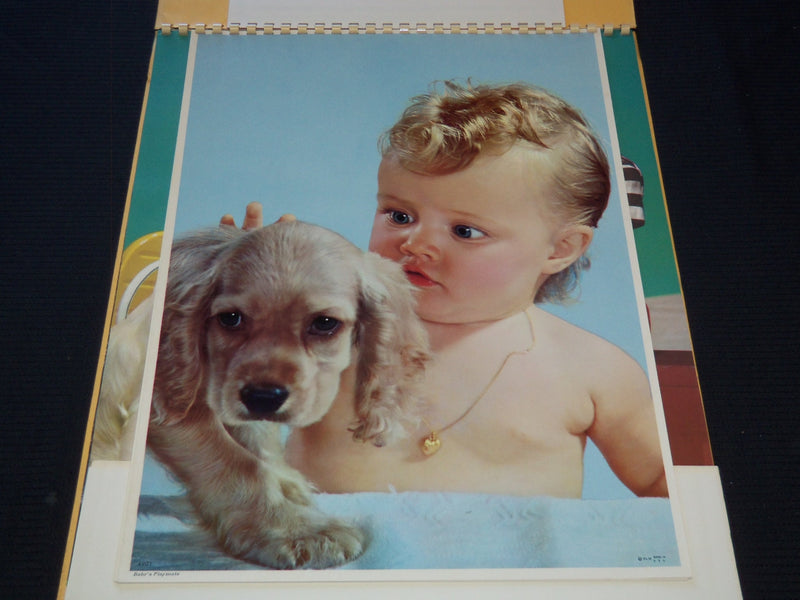 1955 BEAUX-ART HANGERS CALENDAR SALESMAN SAMPLE SHEETS BOOK - C 14