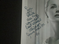 1980 JUNE HAVOC AUTOGRAPHED 8X10 PHOTOGRAPH - J 6247