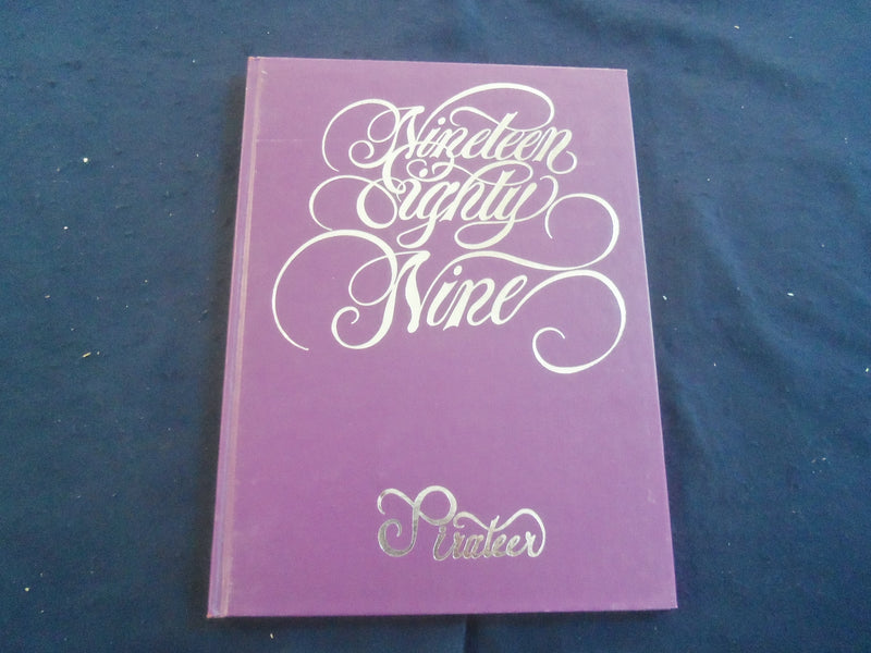 1989 PIRATEER PETERSBURG HIGH SCHOOL YEARBOOK - PETERSBURG, NEBRASKA - YB 2839