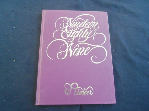 1989 PIRATEER PETERSBURG HIGH SCHOOL YEARBOOK - PETERSBURG, NEBRASKA - YB 2839