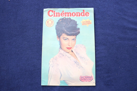 1948 SEPTEMBER 21 CINEMONDE MAGAZINE - AVA GARDNER - JUNE HAVER COVER - E 23952