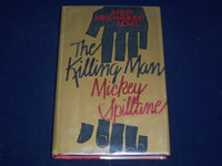 1989 THE KILLING MAN BOOK BY MICKEY SPILLANE - 1ST TRADE EDITION - KD 2332