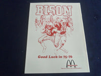 1975 NOV 8 MEAC-SWAC SHOWDOWN PROGRAM -HOWARD UNIV VS SOUTHERN UNIV - SP 1214D