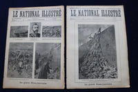 1898-1906 L'ILLUSTRE NATIONAL MAGAZINE - FRENCH - LOT OF 15 - O 3657