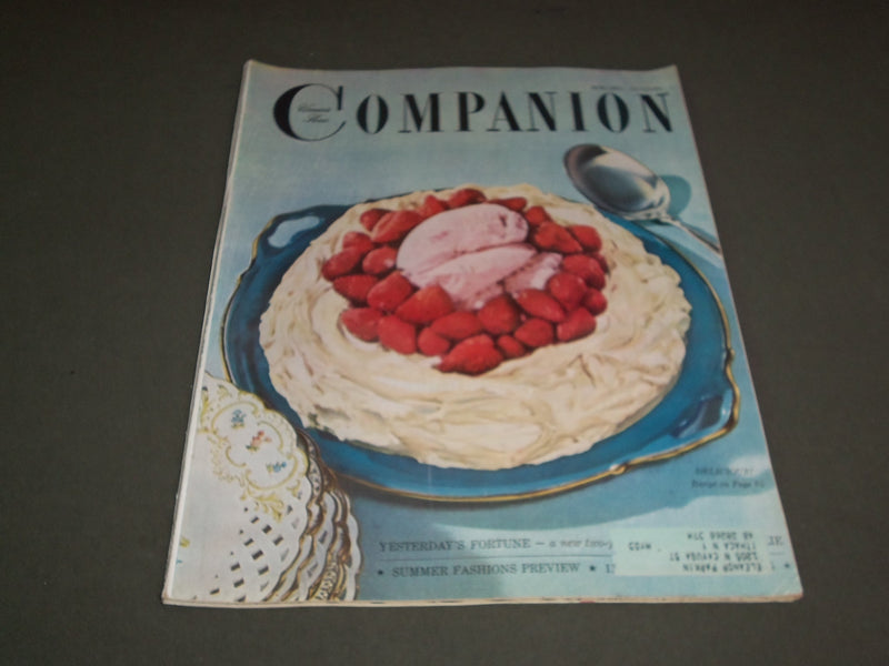 1952 JUNE WOMAN'S HOME COMPANION MAGAZINE - GREAT COVER AND STORIES - SP 7090