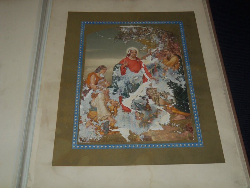1861 SERMON ON THE MOUNT ILLUMINATED BY W & G AUDSLEY - CHARLES ROLT - Z 252