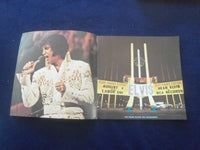 1972 ELVIS PRESLEY LAS VEGAS PHOTO FOLIO CONCERT EDITION PROGRAM - J 8392