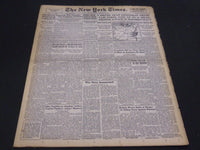 1944 JANUARY 22 NEW YORK TIMES - 2 DRIVES NEAR LENINGRAD SMASH NAZIS - NT 4317