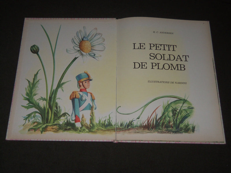 1961 FRENCH BOOK LOT OF 2 - EDITIONS FABBRI - LE PETIT SOLDAT DE PLOMB - KD 4768