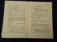 1923 DUST OF THE ROAD STAGE GUILD PLAYS BOOKLET BY KENNETH GOODMAN - K 2033