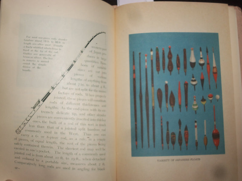1940 ANGLING IN JAPAN SOFTCOVER BOOK BY MEIZI MATUZAKI - TOURIST LIBRARY- J 9821