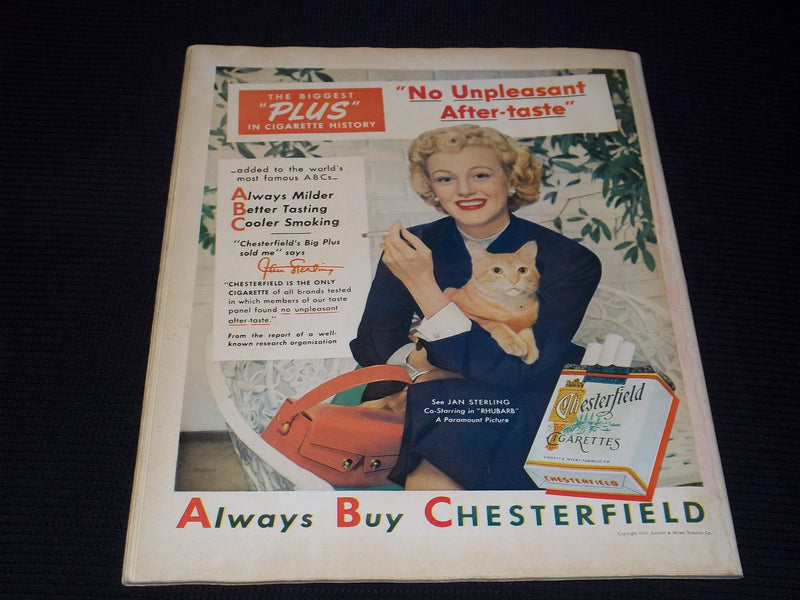 1951 SEPTEMBER 1 COLLIER'S MAGAZINE - NICE CORN FRONT COVER - E 13302