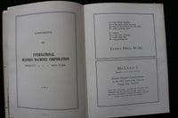 1945 TOM TOM OWEGO FREE ACADEMY YEARBOOK - OWEGO NEW YORK - HARDCOVER - YB 3481