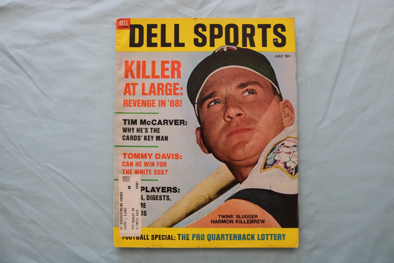 1968 JULY DELL SPORTS MAGAZINE - HARMON KILLEBREW COVER - E 26735