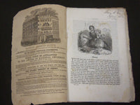 1850 MERRY'S MUSEUM AND PARLEY'S PLAYMATE MAGAZINE LOT OF 3 ISSUES - WR 893