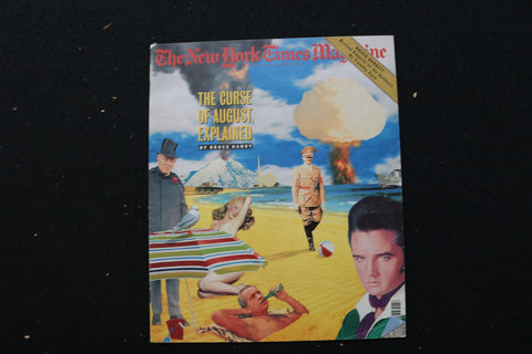 1993 AUGUST 1 THE NEW YORK TIMES MAGAZINE - CURSE OF AUGUST COVER - E 26366