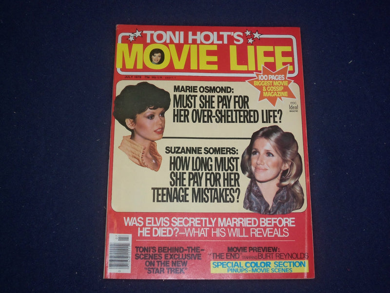 1978 JULY MOVIE LIFE MAGAZINE - ELVIS PRESLEY - PHOTOS & STORIES - ST 5944