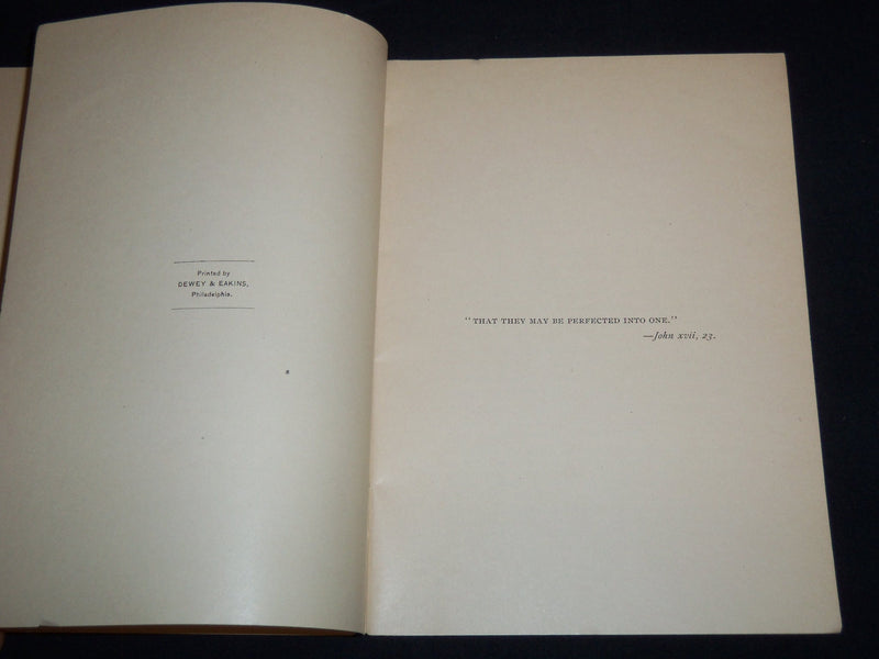 1894 THE CHRISTIAN CHURCH SERMON BY GEORGE DANA BOARDMAN - INSCRIBED - J 8860
