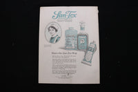 1920 APRIL 10 COLLIER'S MAGAZINE - BOY WITH RABBIT IN GARDEN COVER - E 10979