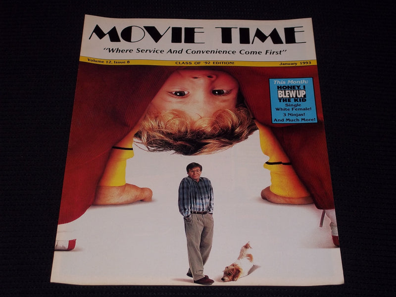 1993 JANUARY MOVIE TIME MAGAZINE - HONEY I BLEW UP THE KID COVER - E 16978