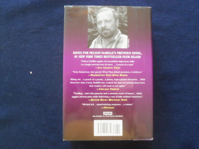 2000 THE LION'S GAME HARDCOVER BOOK BY NELSON DEMILLE - SIGNED - KD 9314