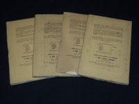 1869 LE GLOBE JOURNAL GEOGRAPHIQUE MAGAZINE LOT OF 4 - COMPLETE YEAR - O 2596I