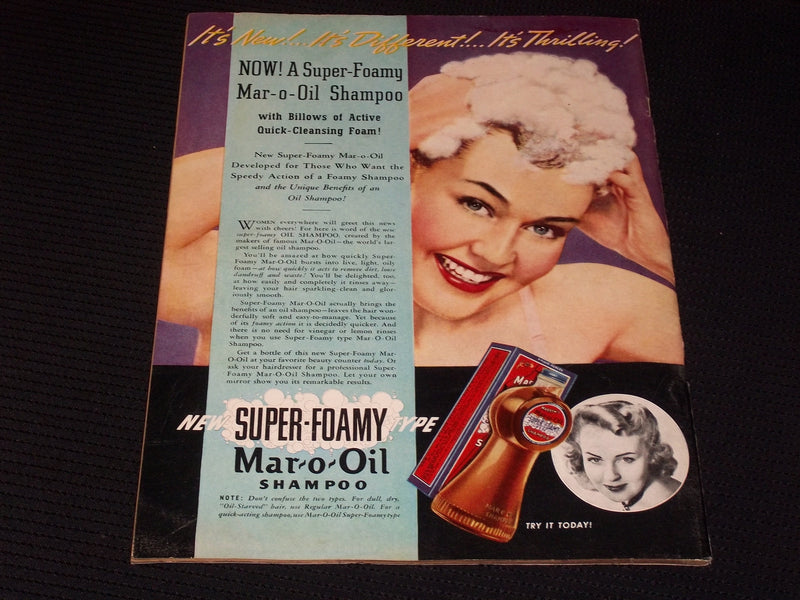 1941 MAY MOVIE LIFE MAGAZINE - MR. & MRS. TYRONE POWER FRONT COVER - E 1346