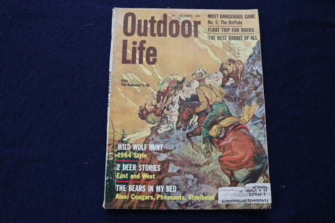 1964 DECEMBER OUTDOOR LIFE MAGAZINE - FISHING, HUNTING, CAMPING - E 9086