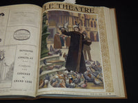1913 JANUARY-JUNE LE THEATRE MAGAZINE BOUND VOLUME - 12 ISSUES - KD 2278O