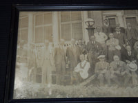 1927 GOLF GROUP FRAMED PHOTO - 18 1/2x8 - #219