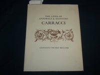 1968 THE LINES OF ANNIBALE & AGOSTINO CARRACCI HARDCOVER BOOK - KD 6771