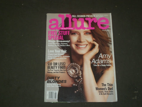 2009 AUGUST ALLURE MAGAZINE - AMY ADAMS COVER - B 1476
