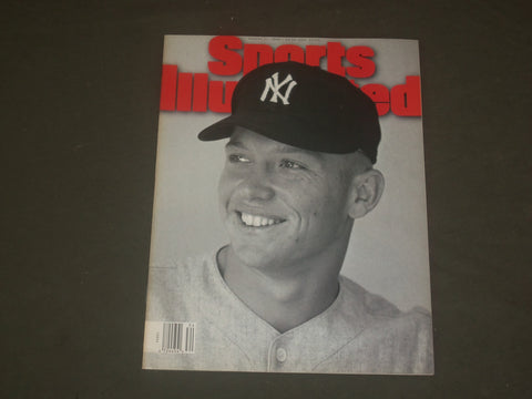 1995 AUGUST 21 SPORTS ILLUSTRATED MAGAZINE - MICKEY MANTLE COVER - B 4556