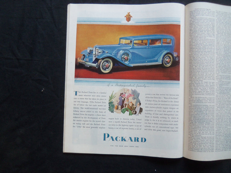 1932 MAY 21 THE SATURDAY EVENING POST MAGAZINE - ILLUSTRATED COVER -SP 1465