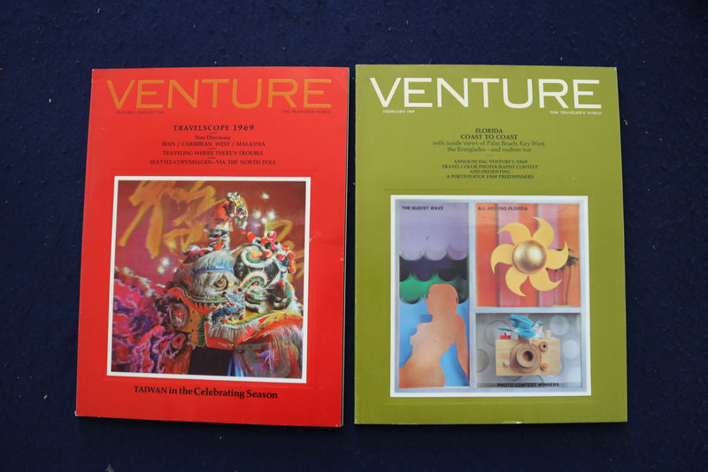 1964-1969 VENTURE MAGAZINE - LOT OF 6 - O 3594
