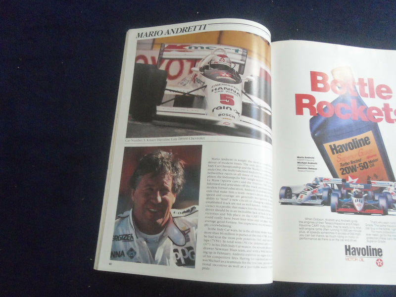 1989 JULY 14-16 MARLBORO GRAND PRIX AT THE MEADOWLANDS RACING PROGRAM - SP 3990O