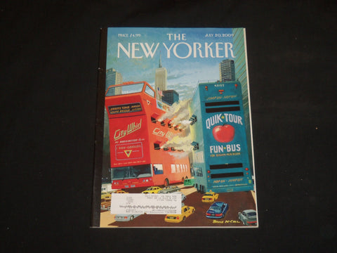 2009 JULY 20 THE NEW YORKER MAGAZINE - ILLUSTRATED COVER - NY 2144