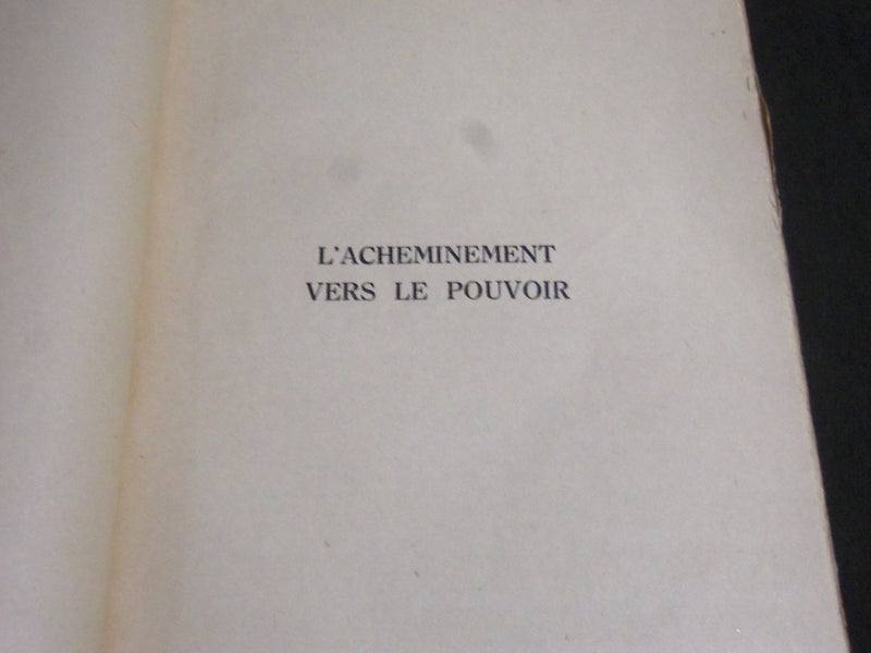 1933 LIVRE BRUN SUR REICHSTAG ET HITLERIENNE FRENCH BOOK - GIAFFERI - J 2318
