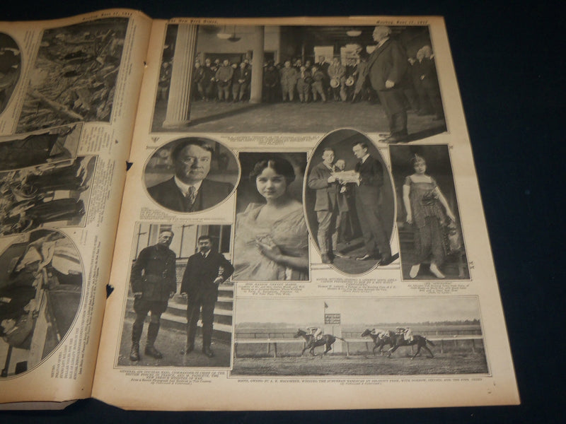 1917 JUNE 17 NEW YORK TIMES ROTO PICTURE SECTION - GERMAN SUB U-65 - NT 9379