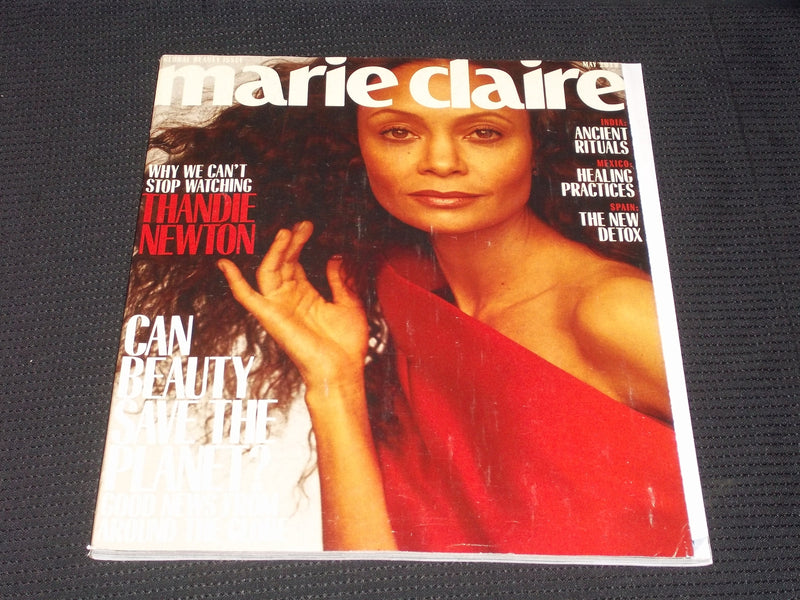 2019 MAY MARIE CLAIRE MAGAZINE - THANDIE NEWTON FRONT COVER - E 2715