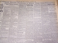 1935 JAN 30 NEW YORK TIMES - HAUPTMANN LETTERS DISCREDIT STORY ON FISCH- NT 1947