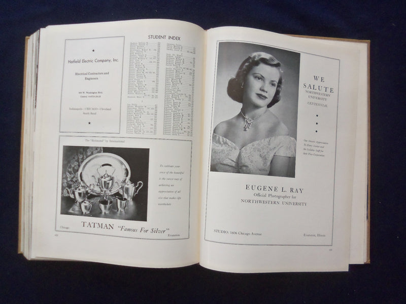 1951 CENTENNIAL SYLLABUS NORTHWESTERN UNIVERSITY YEARBOOK - EVANSTON, IL-YB 3044