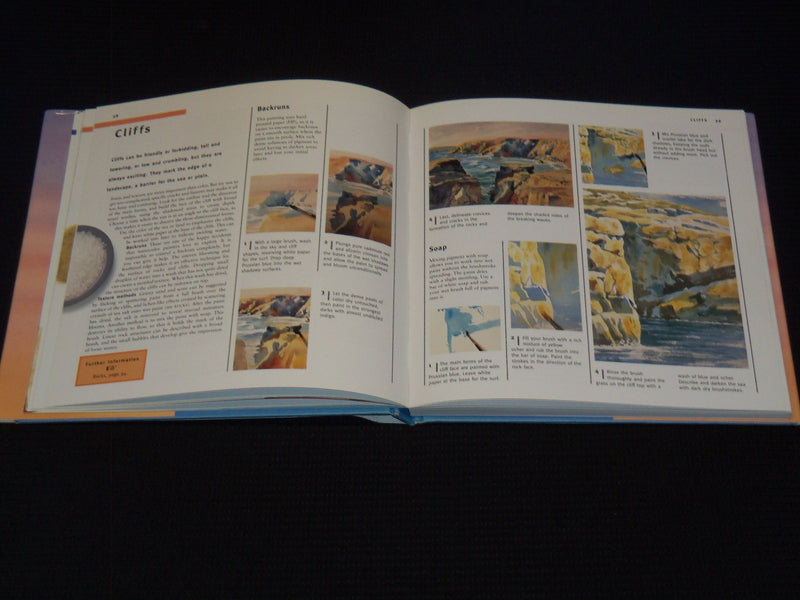 1996 ENCYCLOPEDIA OF WATERCOLOR TECHNIQUES FOR LANDSCAPE BOOK BY SOAN - KD 6494Q