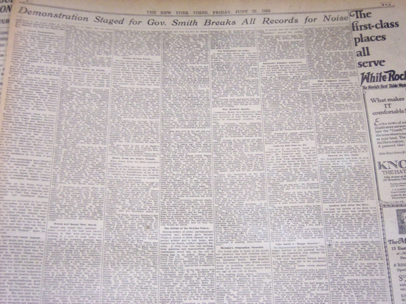 1924 JUNE 27 NEW YORK TIMES - M'ADOO FORCES LOSE 513 TO 559 - NT 5071